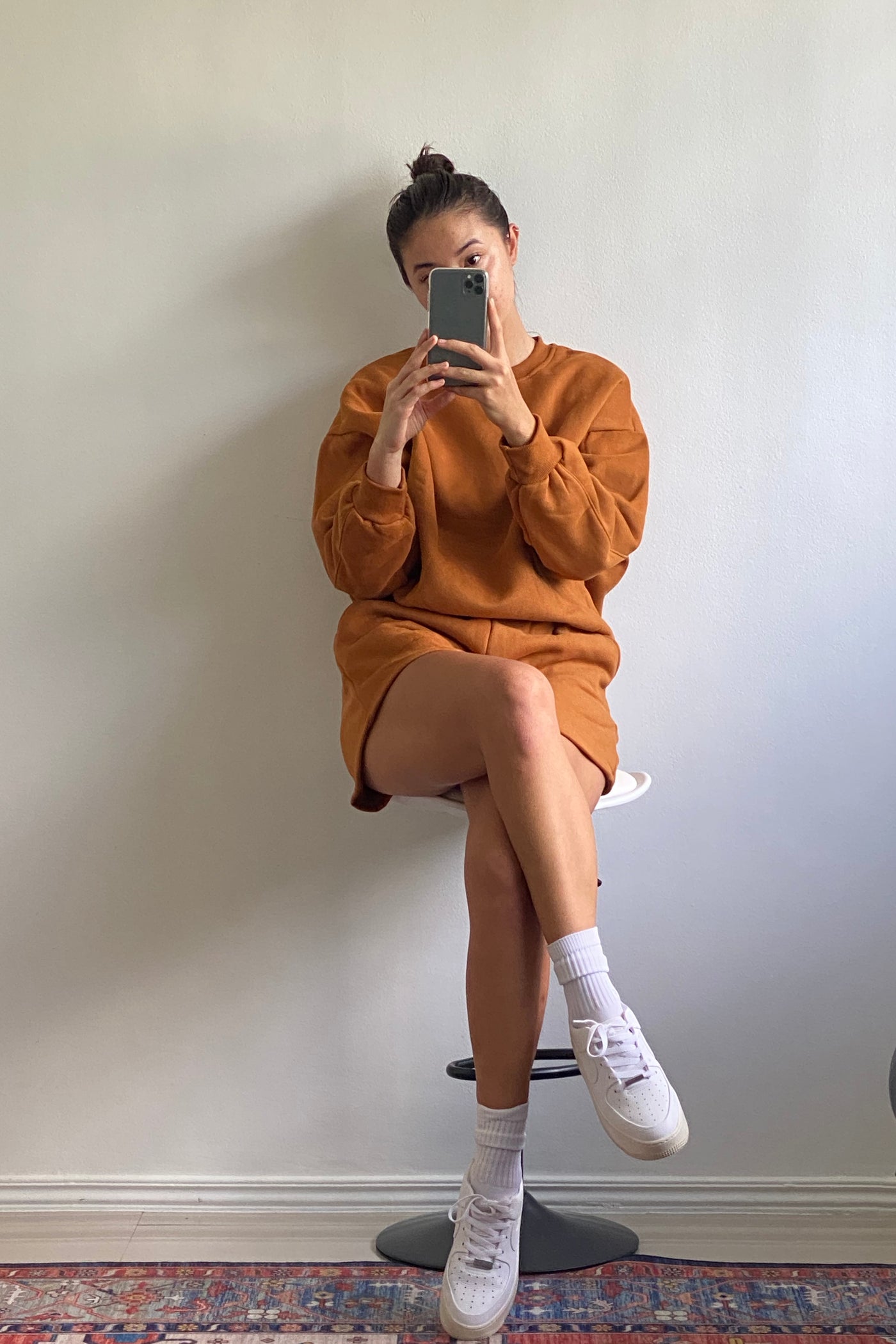 [EVERYDAY] Day Tripper Lounge Sweatshirt - Rich Caramel