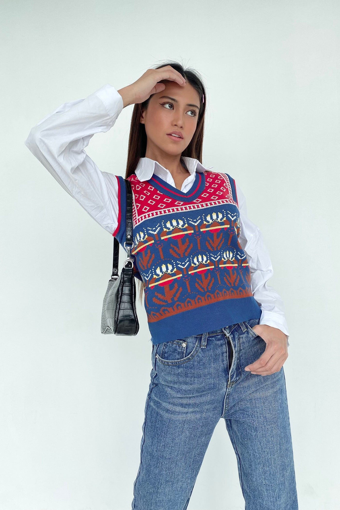 Say Out Loud Knit Vest - Mexicali