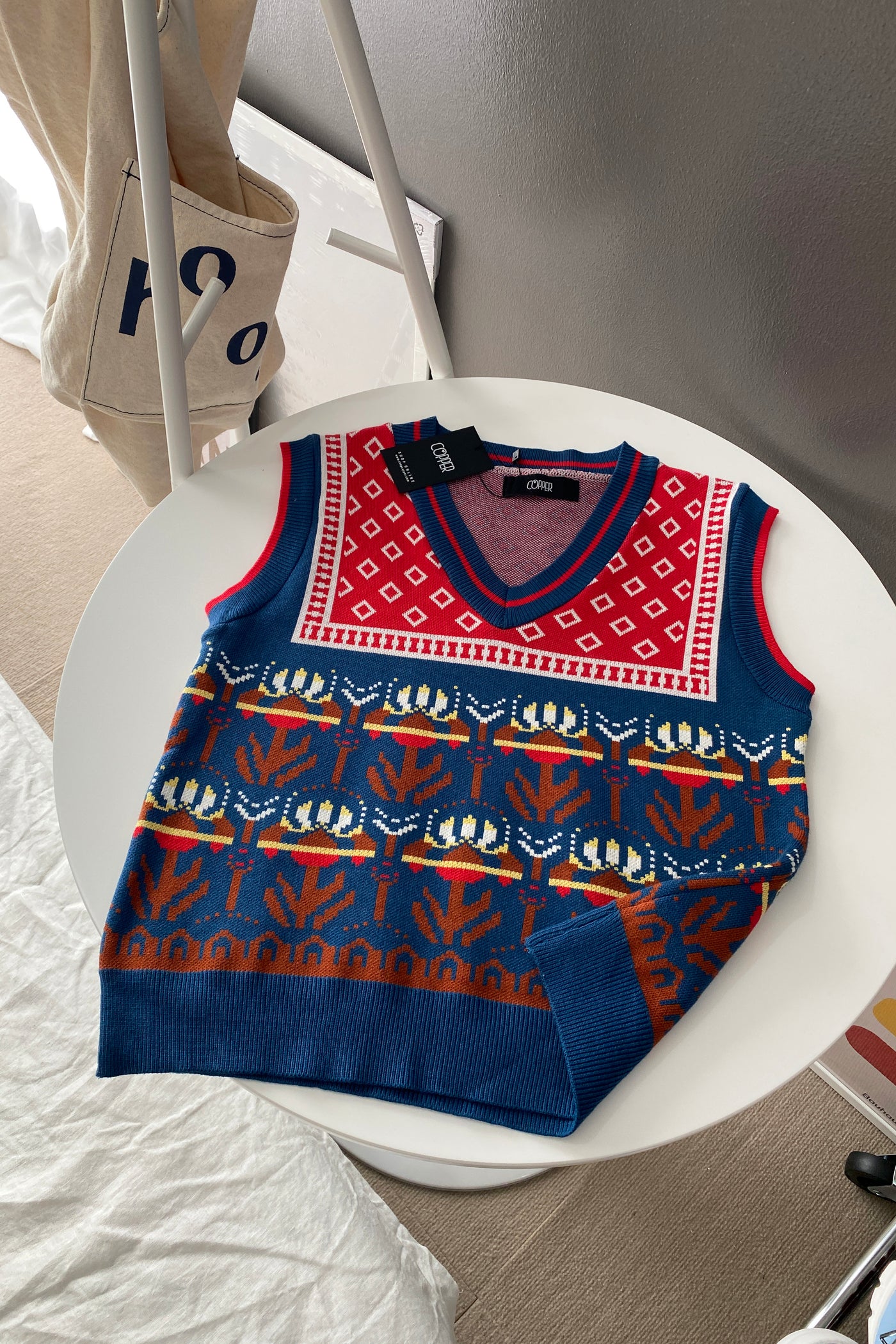 Say Out Loud Knit Vest - Mexicali